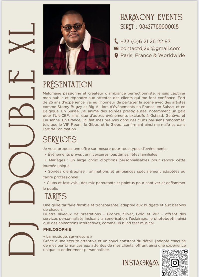 Dj Double XL